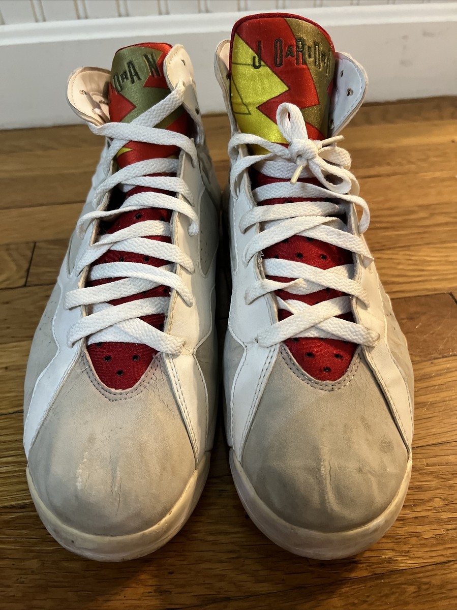 Size 12 - Jordan 7 OG Hare 1992 With Condition Issues Showing In