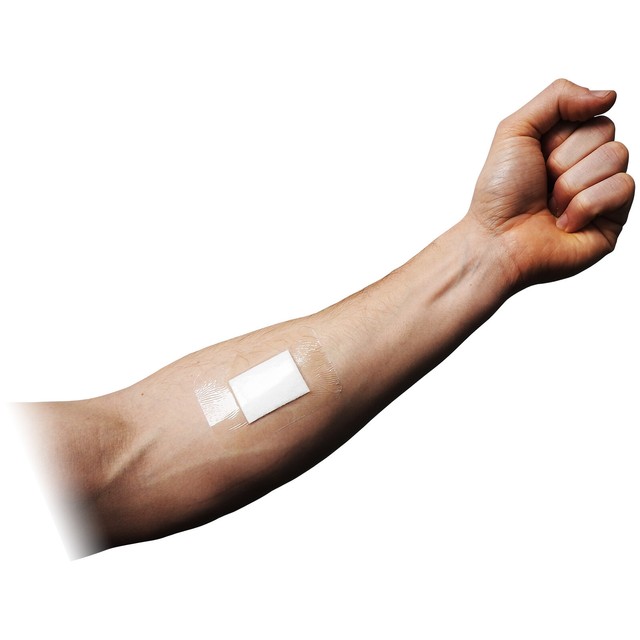 5x Waterproof Adhesive Wound Dressings 8cm X 6cm Cut Graze Injury Skin