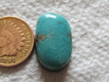 Campitos Turquoise Cabochon 14 carat Iron Pyrite Blue cab