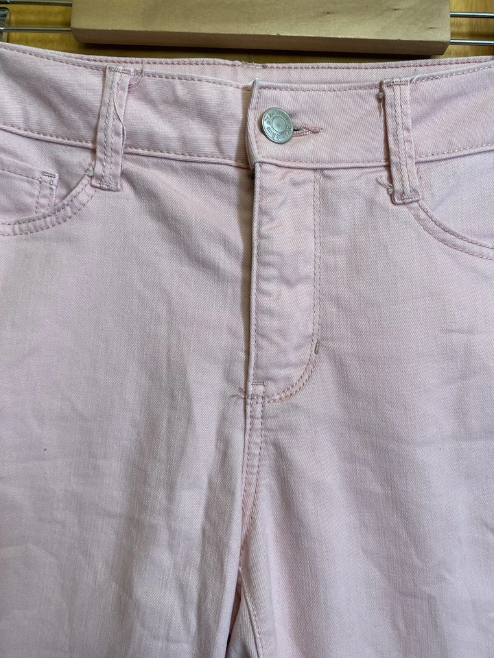 Bermudas rosa recto tiro medio St John's Bay para mujer talla 6 Foto 3 de 4