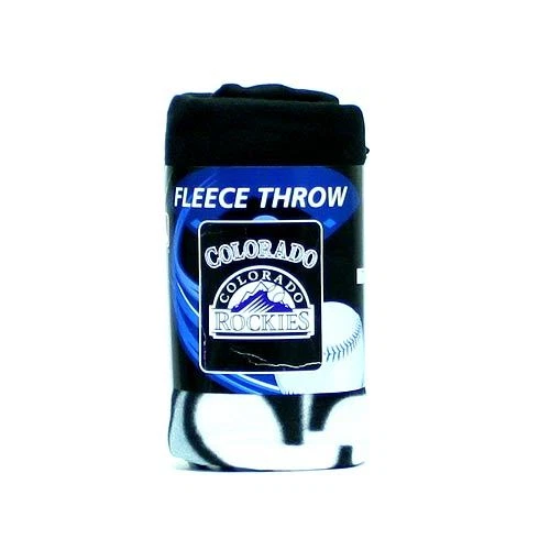 SOFT FLEECE THROW 50"x 60" STADIUM BLANKET NEW BASEBALL - PICK YOUR TEAM