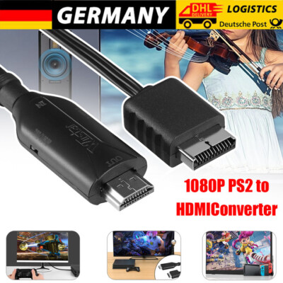 PS2 zu HDMI AV-Kabel für PS2 zu HD Multimedia Interface HD Link Kabel Adapter 1M