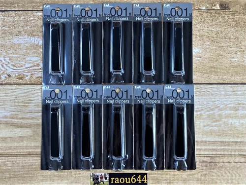 Kai Japan KE0101 Nail Clipper Black 001 M High Quality Made in Japan