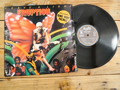 ERUPTION LEAVE A LIGHT LP 33T VINYL EX COVER EX ORIGINAL 1979