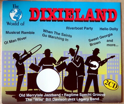 The World of Dixieland - Old Merrytale Jazzband u.a. - 2 CDs