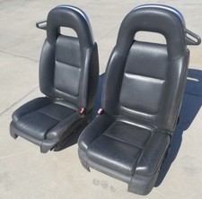 Hot Rod Leather Vinyl Front Power Bucket Seats 2003-2006 Chevrolet Chevy Ssr