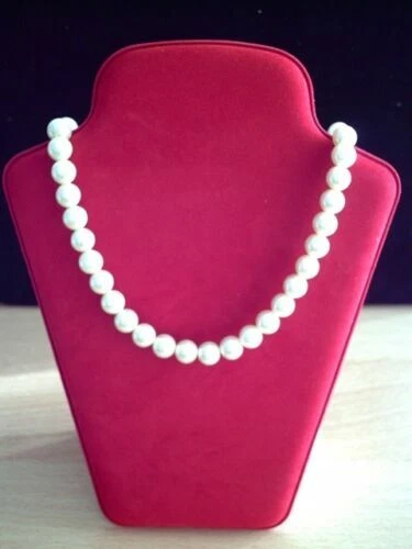 Collane e pendagli di bigiotteria perle bianche