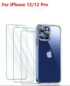 Iphone 12 Pro Tempered Glass Screen Protector Bubble Free Easy Installation Ebay