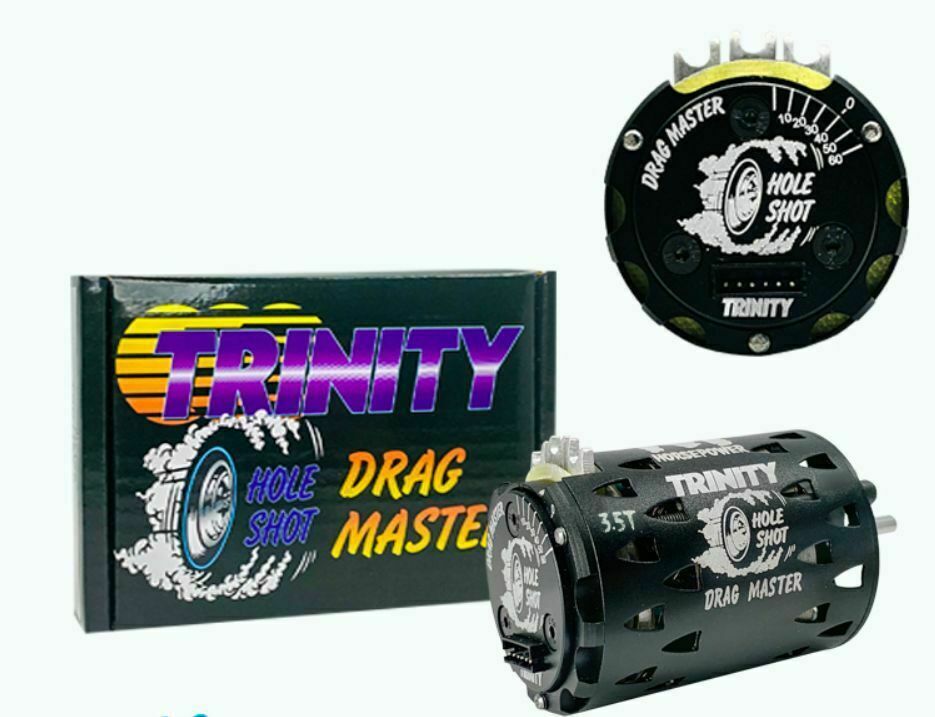 Trinity 3.5T 4.0T 4.5T Drag Master Holeshot Brushless Sensored Racing Motor