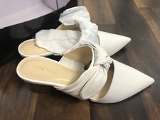 Nine West women's dress white shoes(wedding shoes) sz 7.5