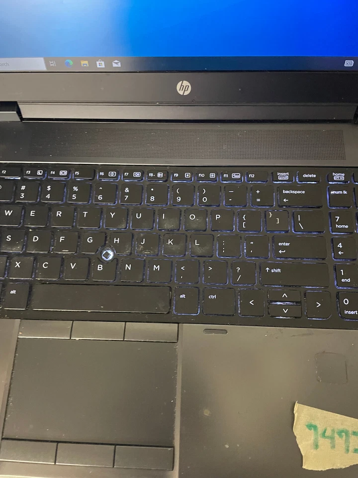 FINAL - HP ZBOOK 15 G2 i7-4710MQ 2.5GHz 16GB RAM 250GB HDD RETROILUMINADO WIN 10 #747I Foto 4 de 4
