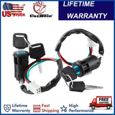2x ATV Key Ignition Switch 4 Wire for 50cc 70cc 90cc 110cc 150cc 250cc Dirt Bike
