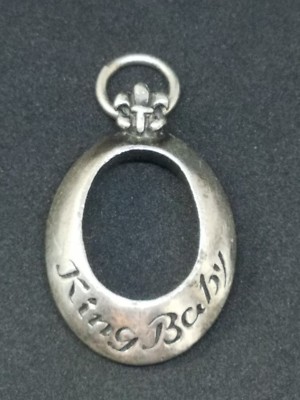 Vintage King Baby Sterling Silver Pendant | eBay