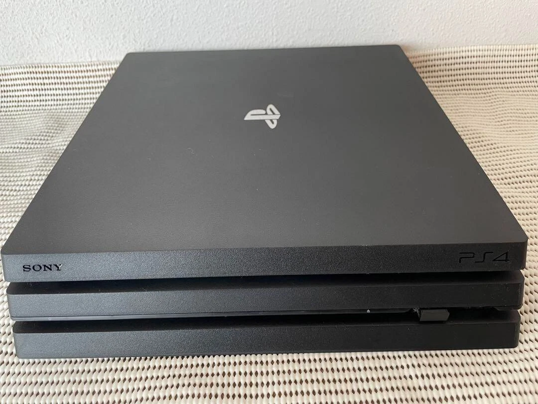 SONY PlayStation 4 PS4 Pro CUH-7100B B01 HDD 1TB Jet Black Console