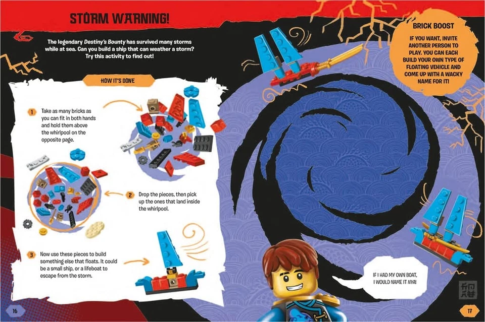 LEGO® NINJAGO®: Five-Minute Builds (with 70 LEGO bricks) LEGO® 5-Minute Builds - Image 3 of 4
