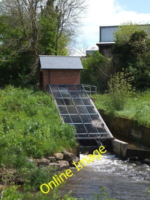Foto 12x8 Wasserkraft Generation Fluxton Die Archimedes Schraube wird angetrieben c2014