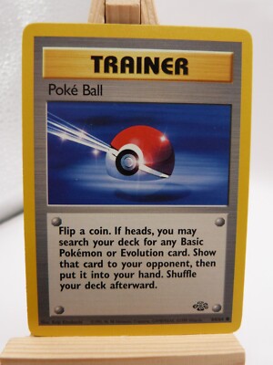 Pokemon Common Karte: Poke Ball 64/64 (Dschungel)