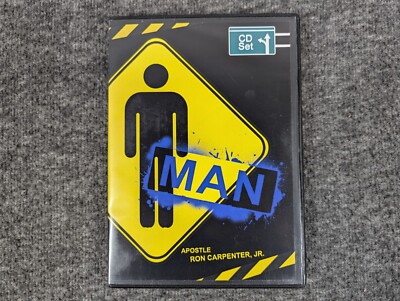 Man by Apostle Ron Carpenter Jr. Ministries Audio CD Set (2011) EUC
