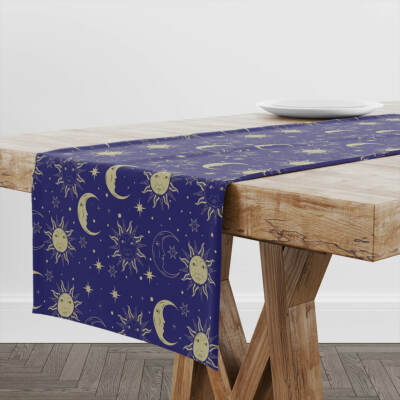 Tischläufer Make A Wish | Einzigartiges Design Tischdeko | Made in EU