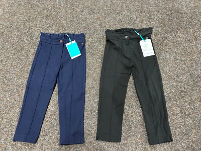 Abel & Lula elegante Hose festlich Party Feier Mädchen blau schwarz Gr. 104 neu