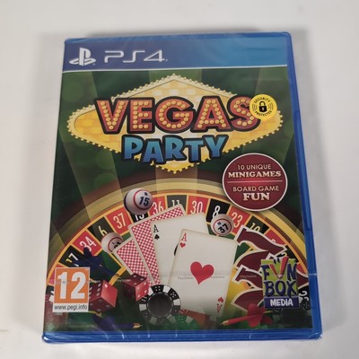 Vegas Party Playstation PS4 Videospiel PAL BRANDNEU SEALED