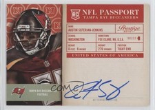2014 Panini Prestige NFL Passport Signatures Austin Seferian-Jenkins Auto 0m0z