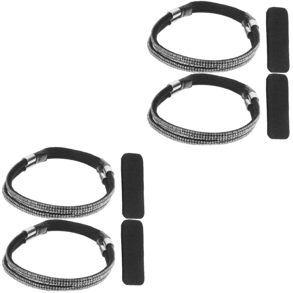 APL 2 paia di tacchi alti con lacci cinturini per scarpe donna tacco alto