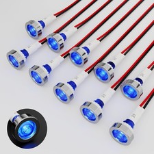 Led Indicator Light 10mm Plastic Indicator Light Dash Lights Panel Indicator Led Indicator Light 10mm Plastic Indicator Light Dash Lights Panel Indicator