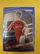 2025-26 Panini Prizm WNBA Blue Velocity Prizm #42 Damiris Dantas