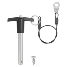 3/8"(9.5mm)x2.4"(60mm) Quick Release Pin Push-Button t Handle Lock Pins