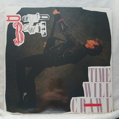 12'' LP -  David Bowie   Time Will Crawl Extended Dance Mix 