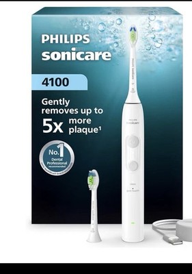 NEU Philips Sonicare 4100 Series Elektrische Zahnbürste, weiß