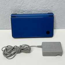 Nintendo DSi XL Console Midnight Blue with Stylus and Charger UTL-001 WORKING