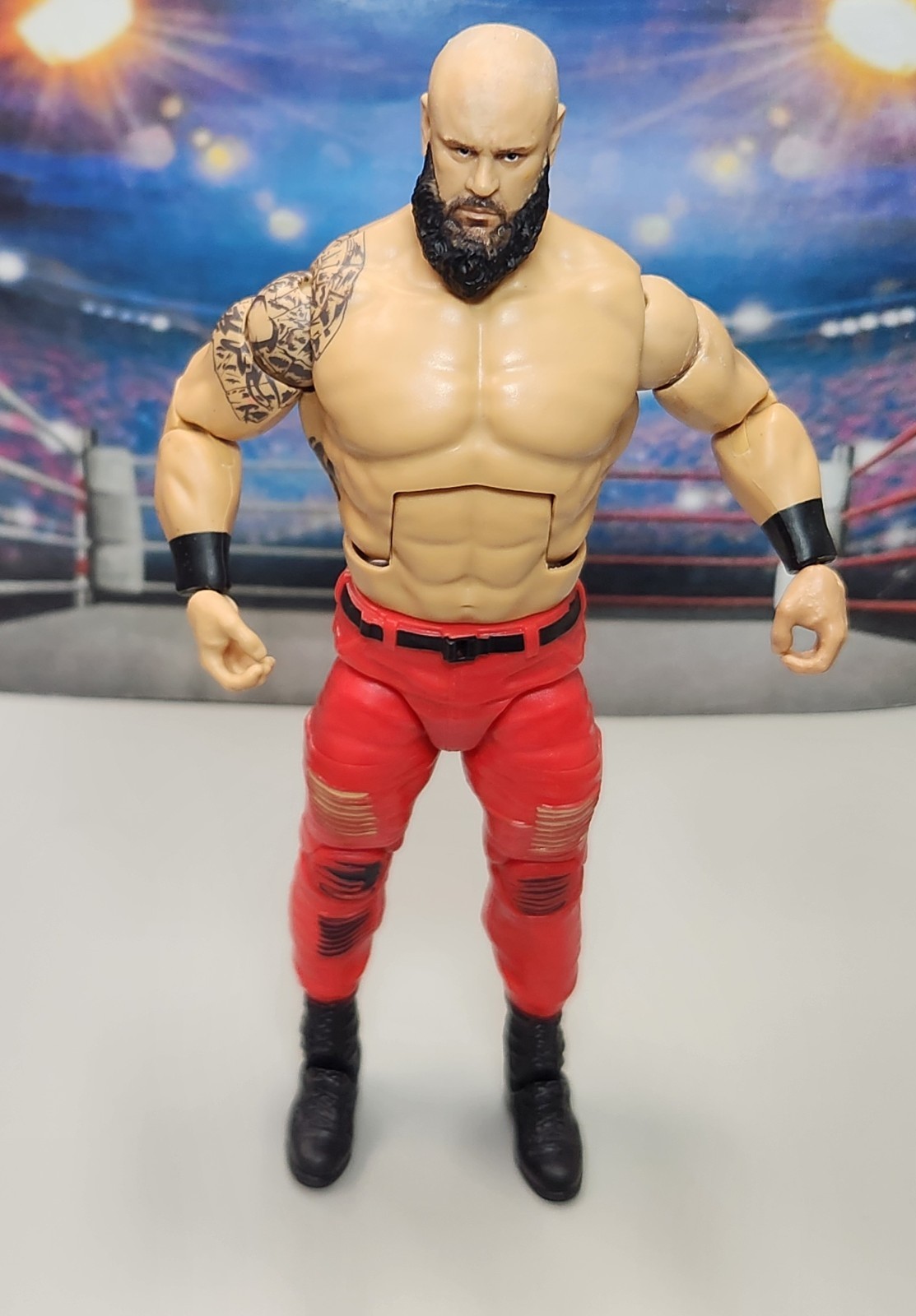 Mattel WWE Braun Strowman Elite Series 105 Wrestling Action 