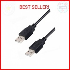 ZZS Laptop Cooling Pad USB Cord,1.5ft Short USB A to A Cable Cord Compatible for