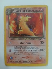 Pokémon TCG Dunkles Tornupto Neo Destiny Holo Rare 10/105 Englisch