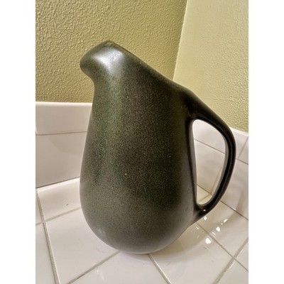 Vintage Roseville Raymor 189 Pitcher 10  Gray MCM Art Pottery USA 1952-1954