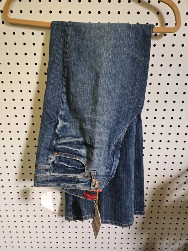 Faded Glory Premium Collection Jeans Bootcut Vintage Wash Denim Size 14 NWT