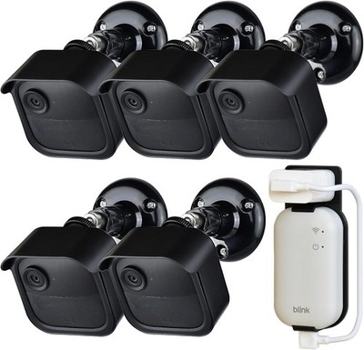 5 Pack All New Blink Outdoor & Indoor Wireless Home Security Camera System Mount