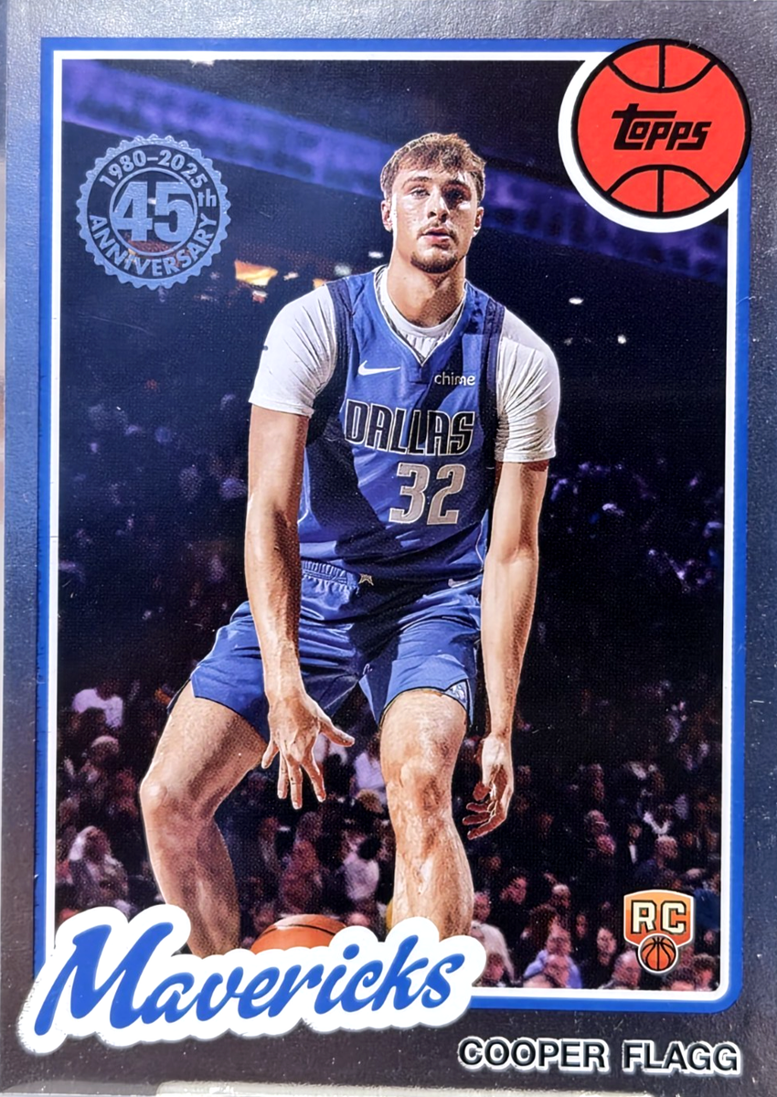 2025-26 NBA Topps Cooper Flagg 1980-81 RC Rookie #80BK-51