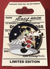 2010 Disney WDW - Mickey Mouse Adventure Pin LE 1800 - Space Mountain