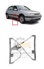 NEW FOR VW GOLF MK3 1992-1997 FRONT WINDOW REGULATOR LIFT WITH MOTOR RIGHT O/S