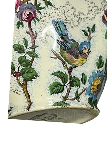 ROYAL TUDOR Floral Bird Chintz Royal Tudor Pitcher Barker Bros England VINTAGE - Picture 5 of 6