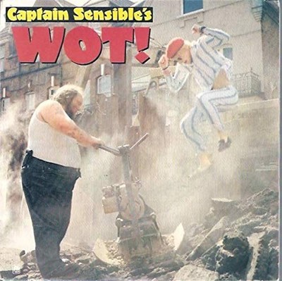 Captain Sensible - Wot! - Used Vinyl Record 45 - K34z