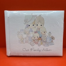 VTG 1990 Precious Moments "Our Family Album" Mini Photo Book - 4.5" x 6" - New