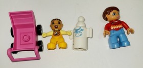 Lego DUPLO Set # 10585 Mom & Baby Complete without Box or Manual