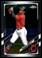 Francisco Lindor 2021 Topps Chrome #16 Indians MLB READ FREE SHIP AutographDen