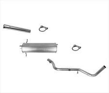 For 00-03 Dakota Club Cab Rear Wheel Drive Muffler System Tail Pipe 131 Wheel B