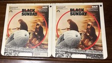 BLACK SUNDAY CED Capacitance Electronic VideoDisc Paramount Parts 1 2 RARE