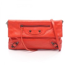 BALENCIAGA Borsa a tracolla classica busta 319376 pelle rossa usata